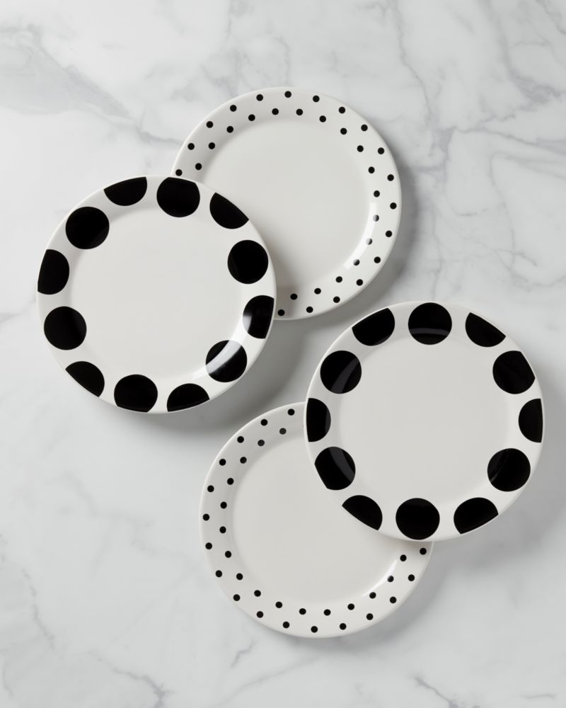 kate spade new york On The Dot 12-Piece Dinnerware Set