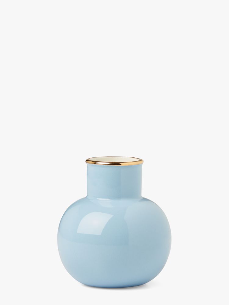 Kate Spade,Make It Pop Posy Vase,Blue