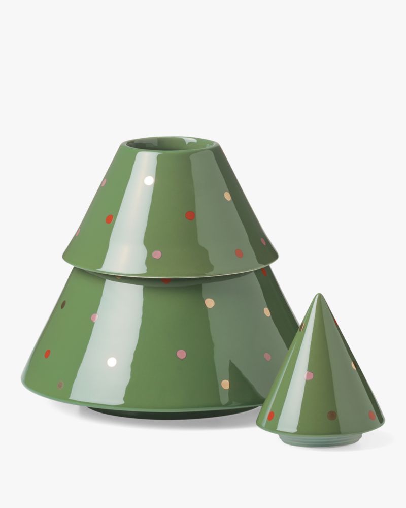 Kate Spade,Evergreen Tree Treat Jar,Green
