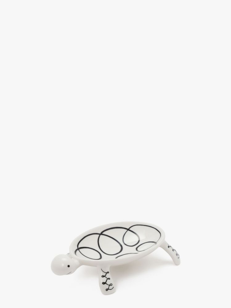 Kate Spade,ワイルド シングス タートル リング ディッシュ,ホーム,ブライトホワイト