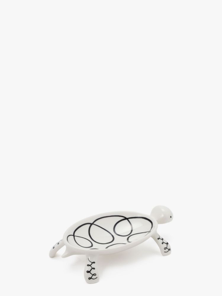 Kate Spade,ワイルド シングス タートル リング ディッシュ,ホーム,ブライトホワイト