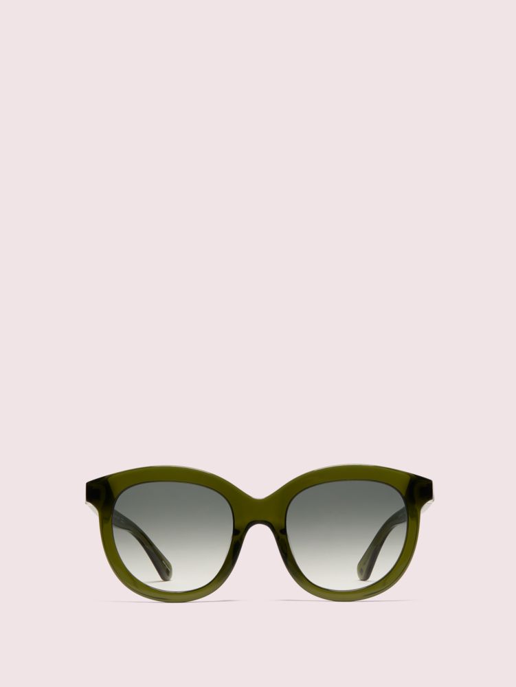 Kate Spade,lillian sunglasses,sunglasses,Deep Jade