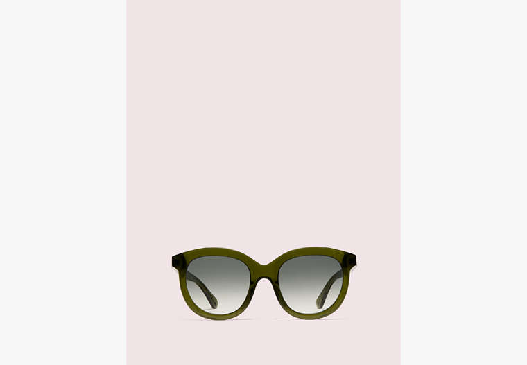 Kate Spade,lillian sunglasses,sunglasses,Deep Jade