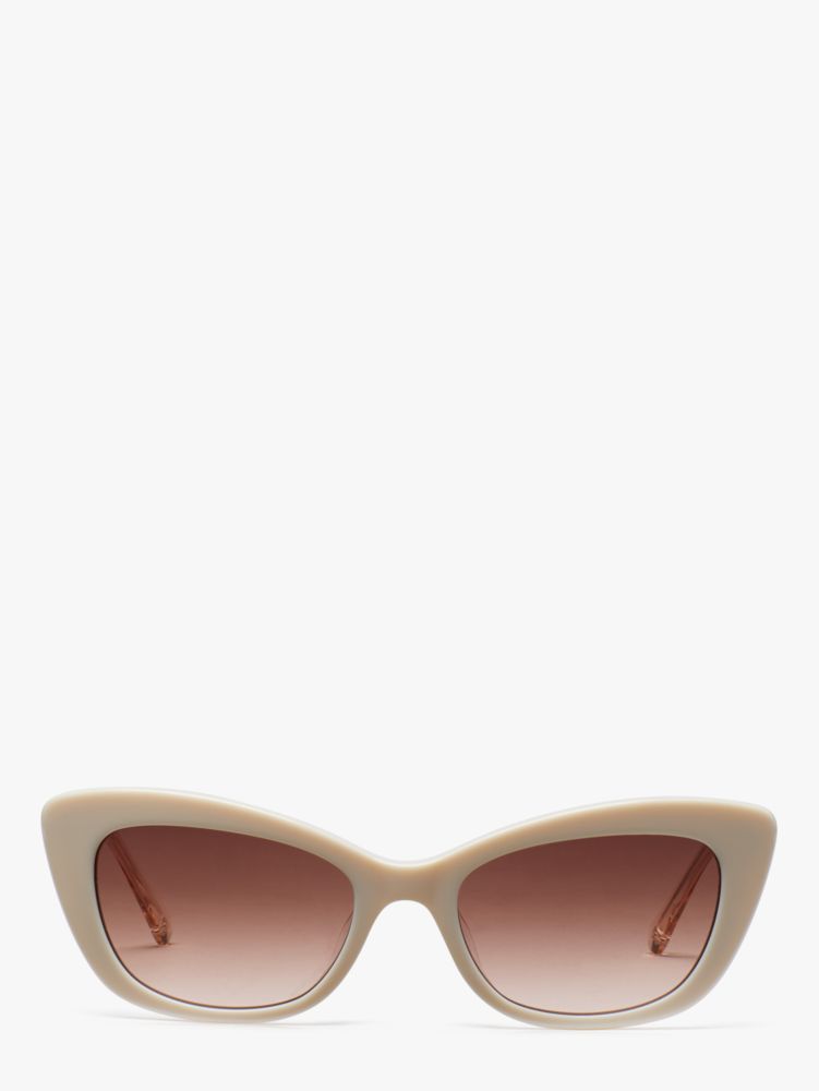 Kate Spade,Merida Sunglasses,Cream Multi