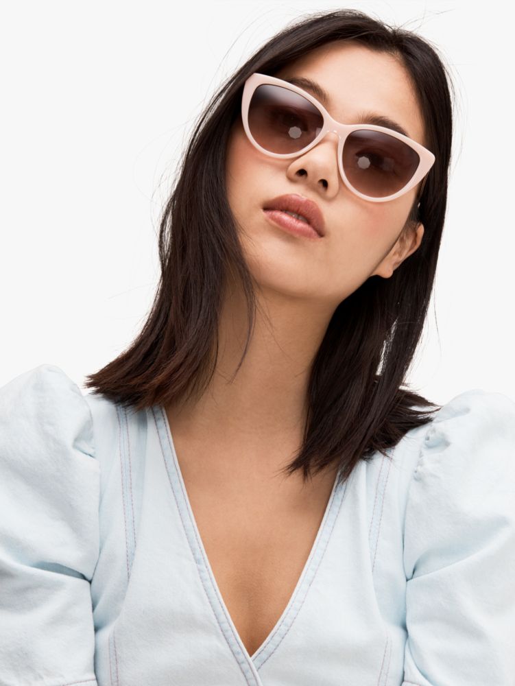 Kate Spade,nastasi sunglasses,sunglasses,Pink