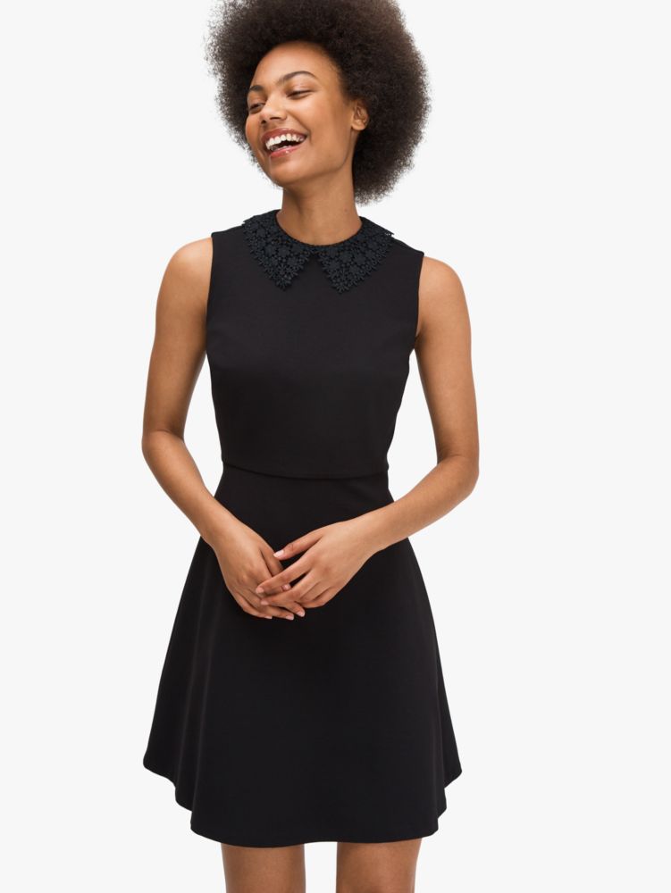 Lace Collar Ponte Dress Kate Spade New York Kate Spade New York