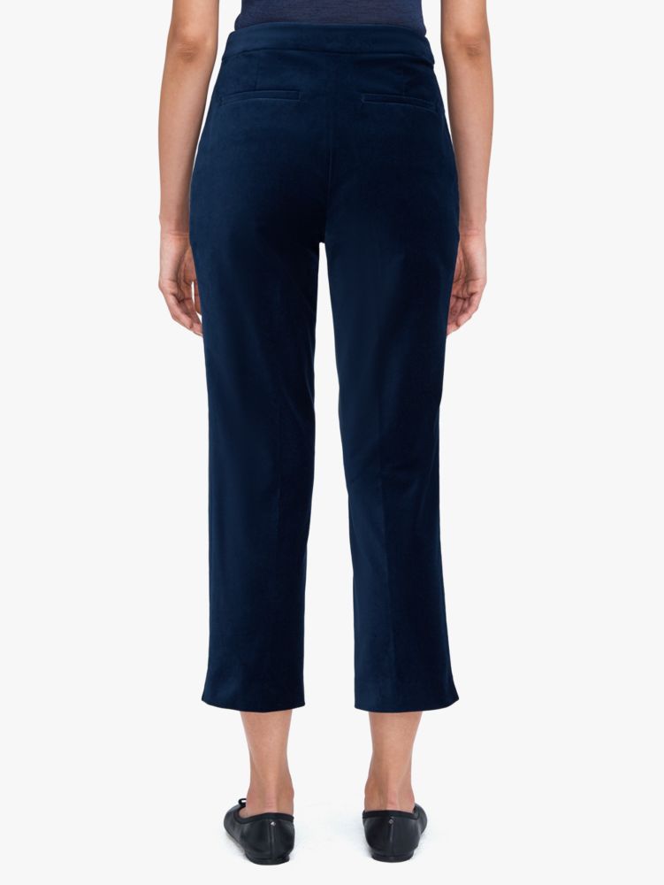 Kate Spade,luxe velvet cigarette pant,pants,60%,