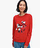 Kate Spade,disney x kate spade new york clarabelle & friends sweatshirt,tops & blouses,Red Carpet
