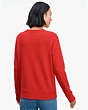 Kate Spade,disney x kate spade new york clarabelle & friends sweatshirt,tops & blouses,Red Carpet