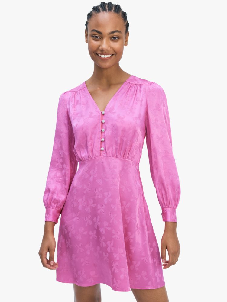 Jacquard clearance dress pink