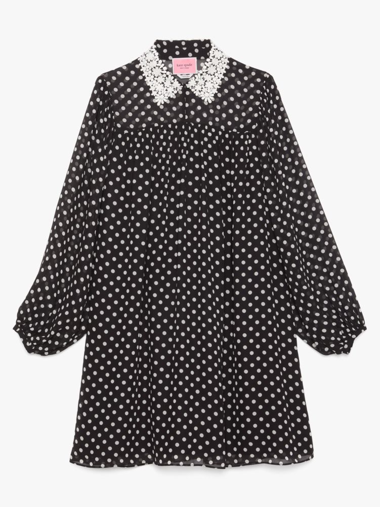 Kate Spade,Domino Dot Swing Dress,