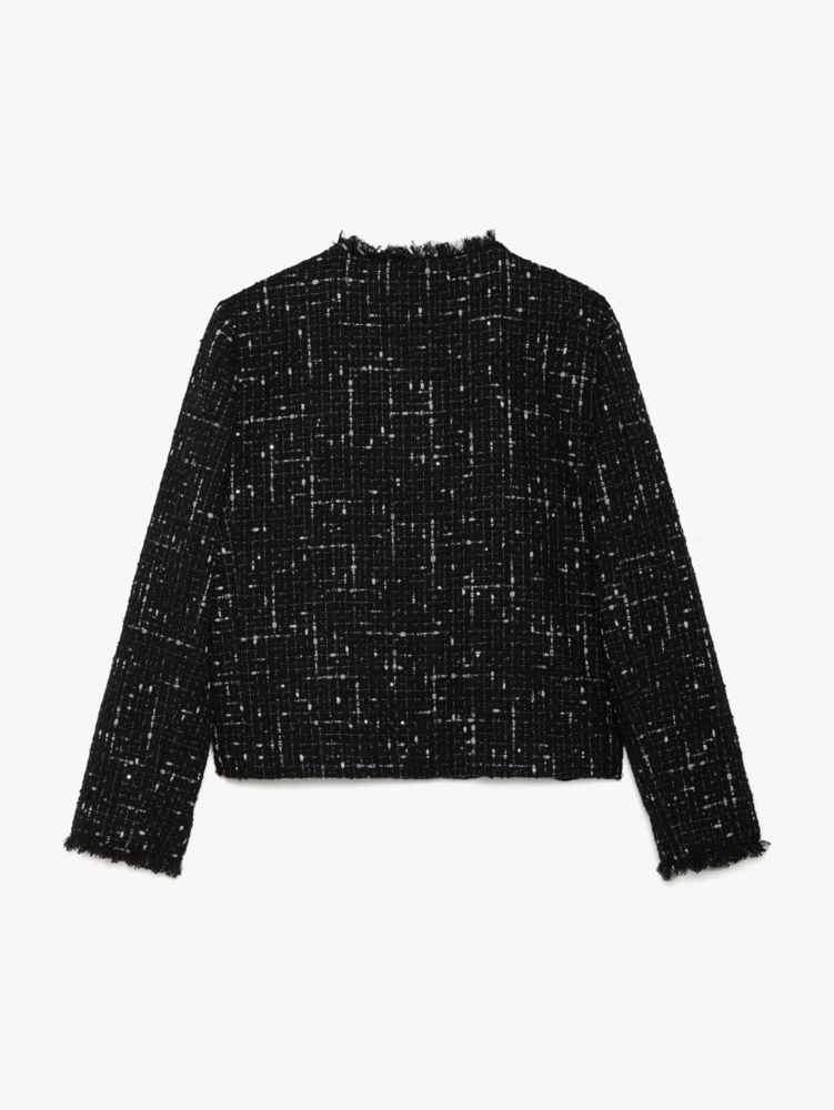 Kate Spade,Embellished Tweed Jacket,