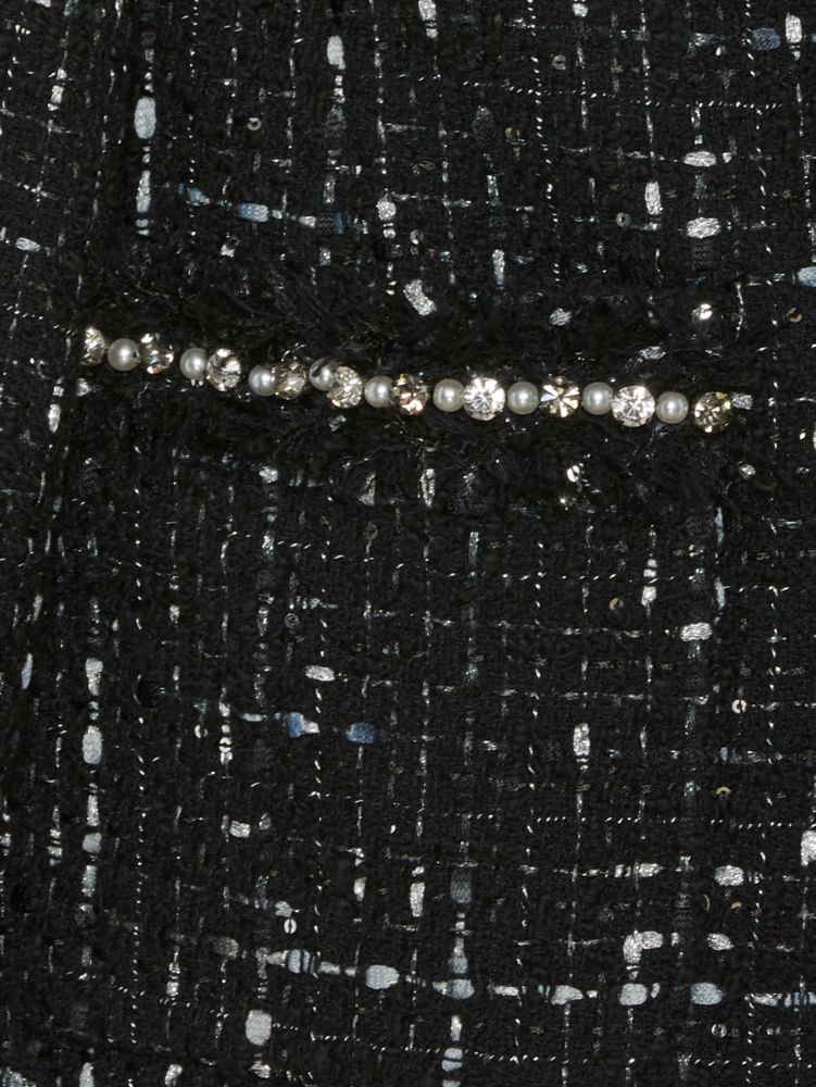 Kate Spade,Embellished Tweed Jacket,