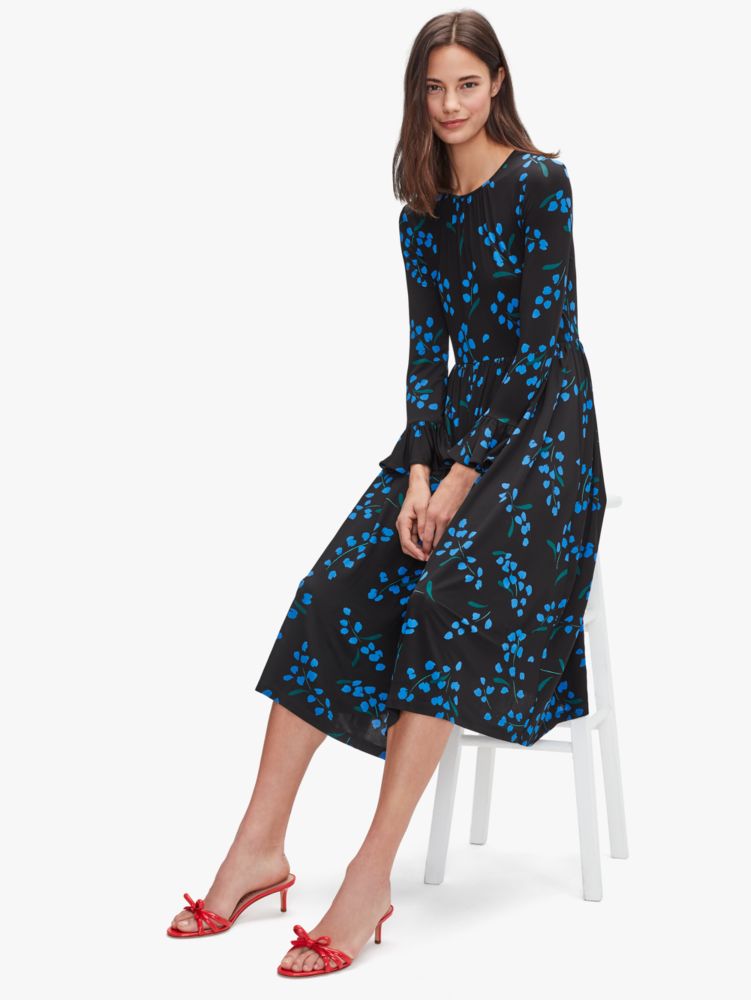 Kate Spade,sea breeze floral dress,dresses & jumpsuits,