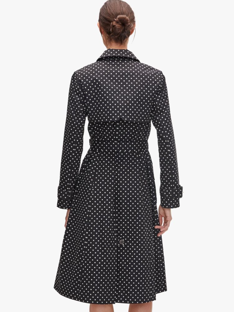 Kate Spade,Dot Trench Coat,