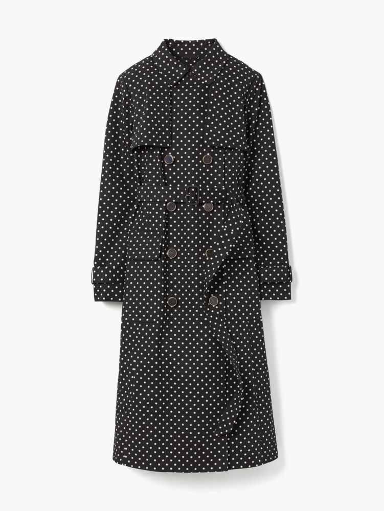 Kate Spade,Dot Trench Coat,