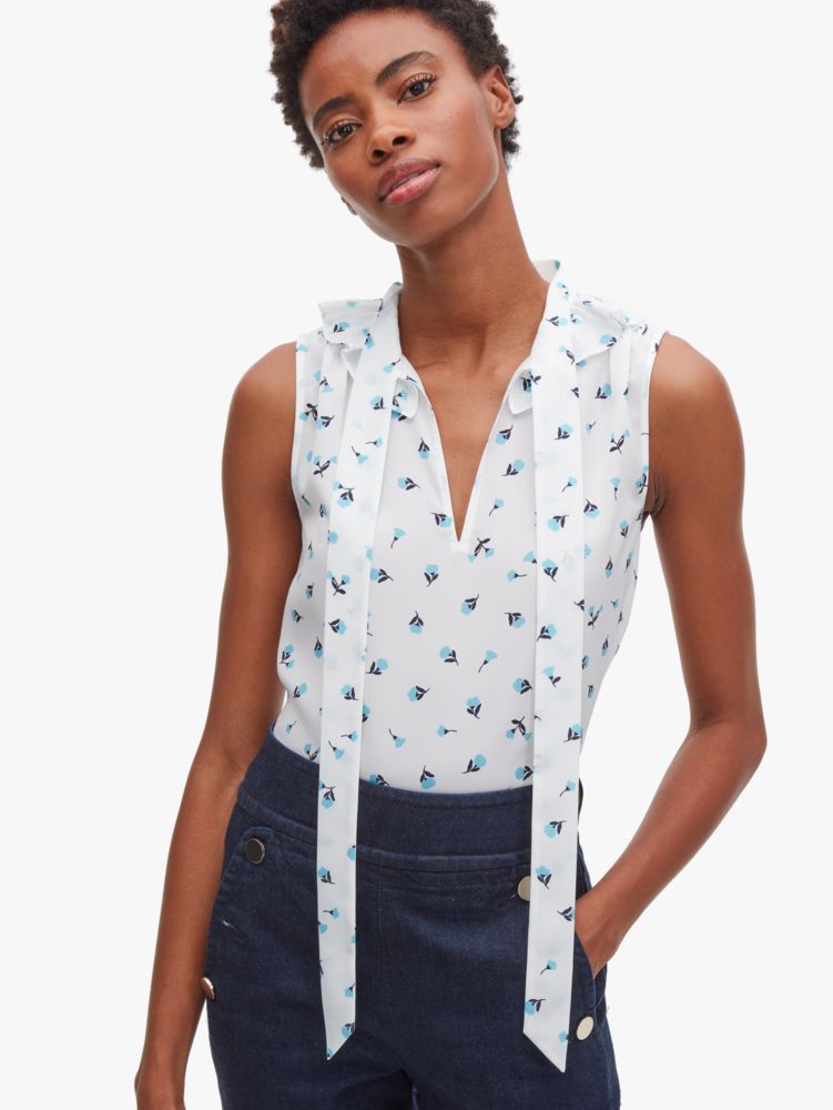 Kate Spade,dainty bloom shell,tops & blouses,