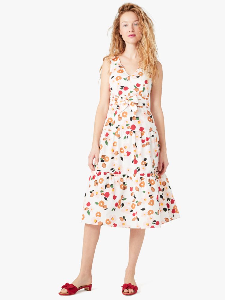 Summer Flowers Tiered Dress by kate spade new york for $55