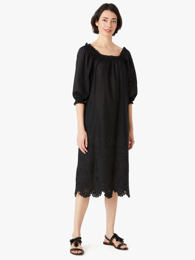 Kate Spade,broderie anglaise midi dress,