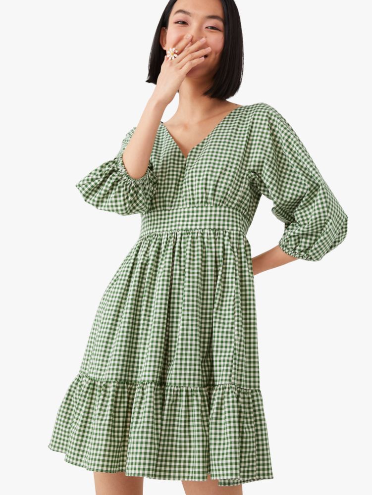 Kate Spade,mini gingham bodega dress,dresses & jumpsuits,Courtyard