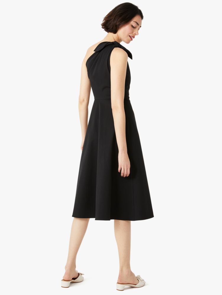 Twill One-shoulder Dress