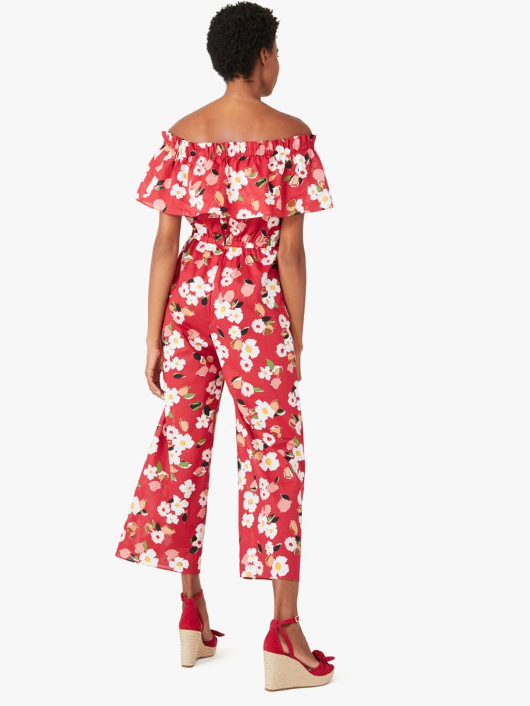 Kate Spade,botanical garden jumpsuit,Lava Falls