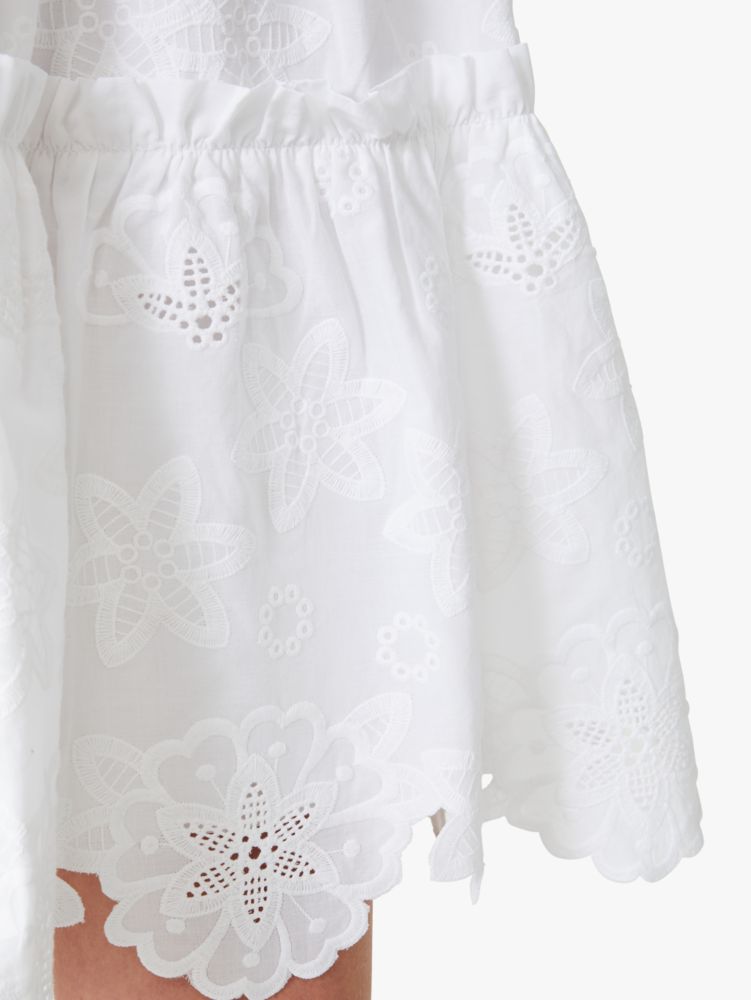 Broderie Anglaise Knit Skirt - Ready to Wear