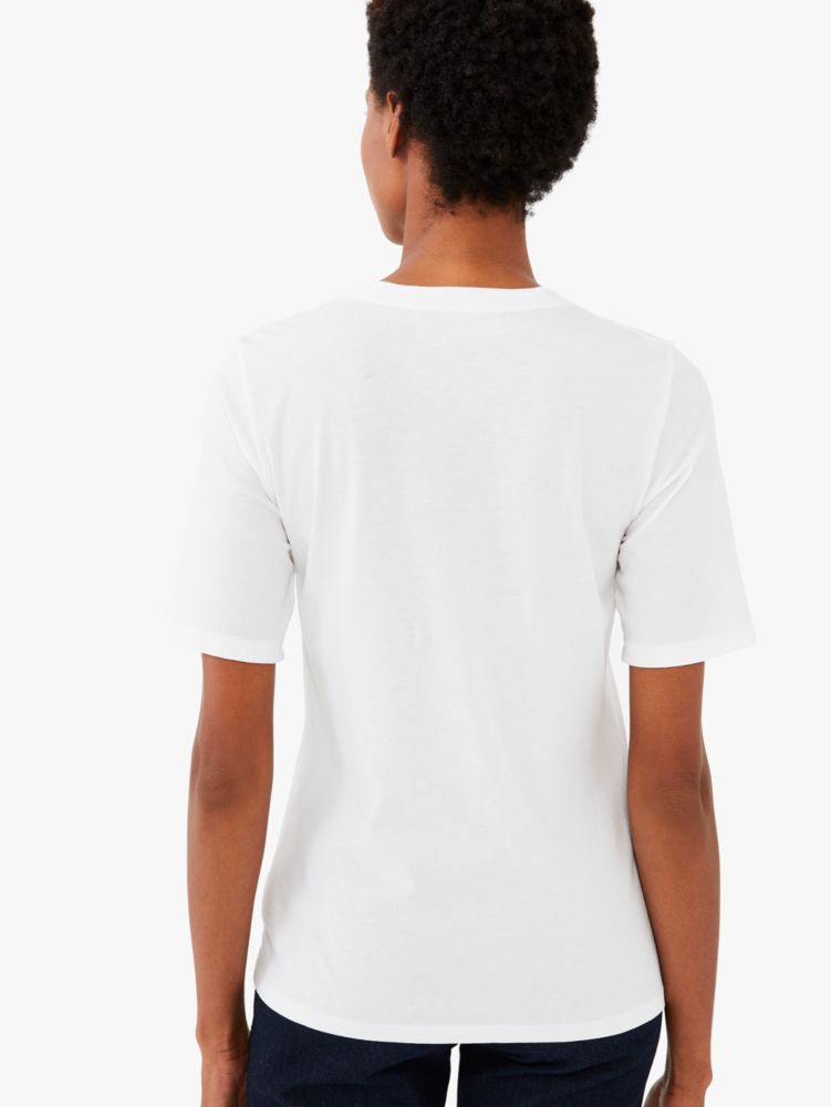 Kate Spade,rainbow love tee,t-shirts & sweatshirts,