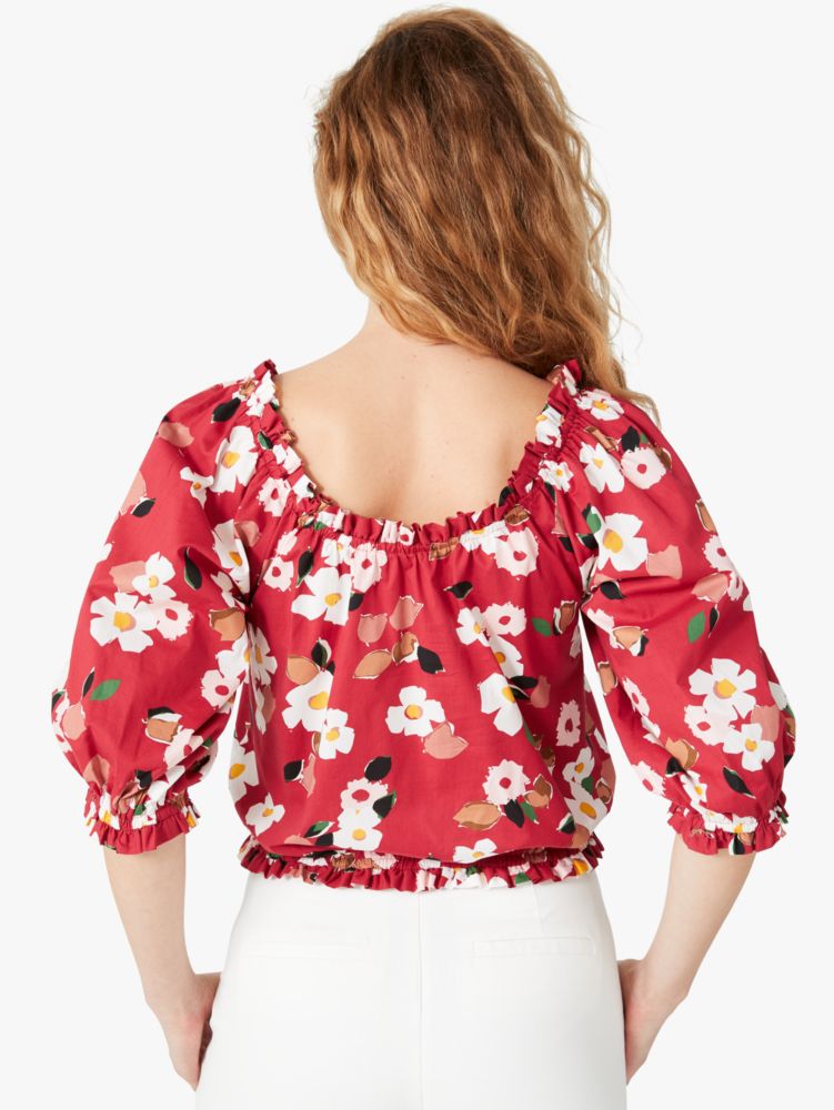 Kate Spade,botanical garden aperitif top,tops & blouses,