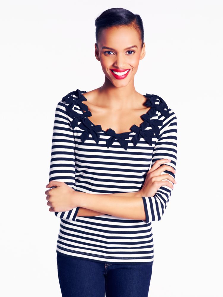 Striped Greta Top, , Product