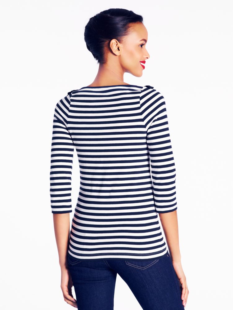 Striped Greta Top, , Product