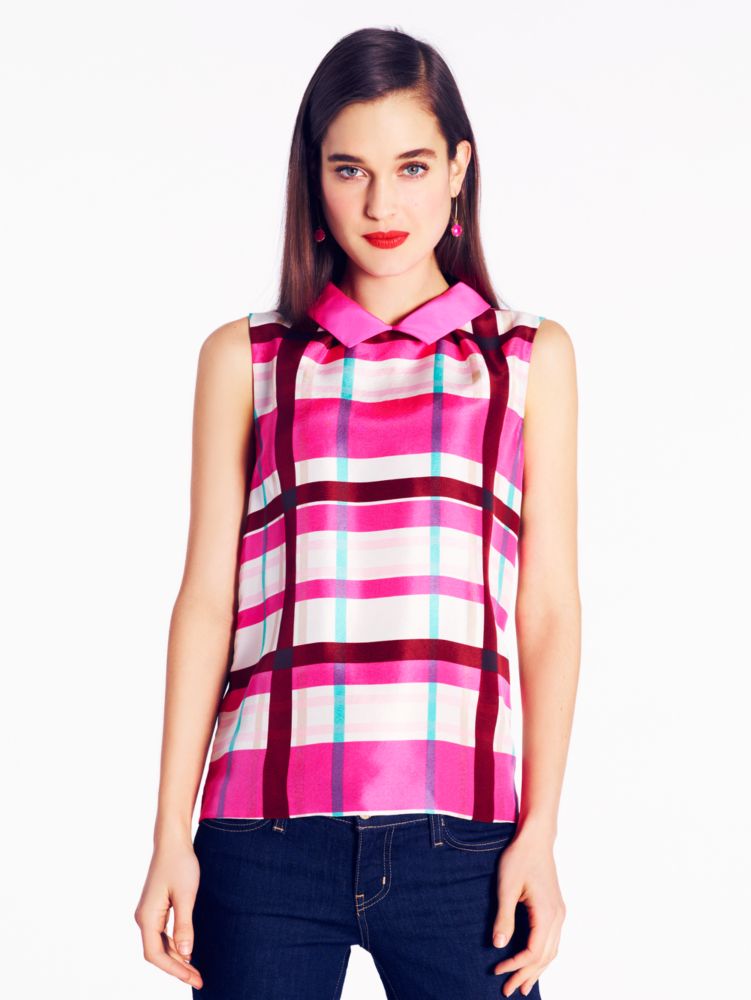 Plaid Fremont Top, , Product