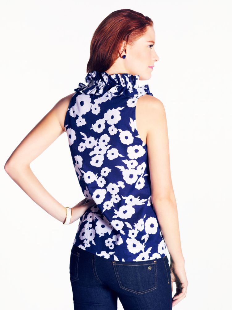 Picnic Floral Lucille Top, , Product