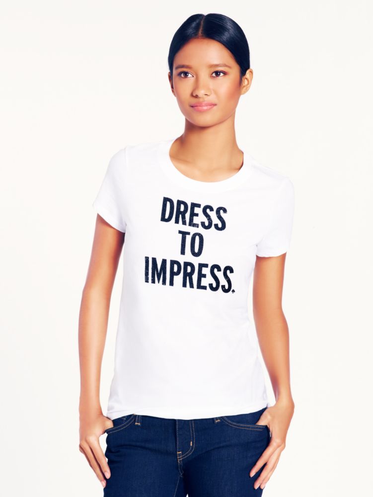 Dress To Impress T Shirt Kate Spade New York Kate Spade New York