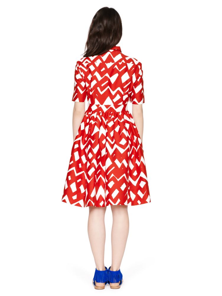 Chevron Aria Dress, , Product