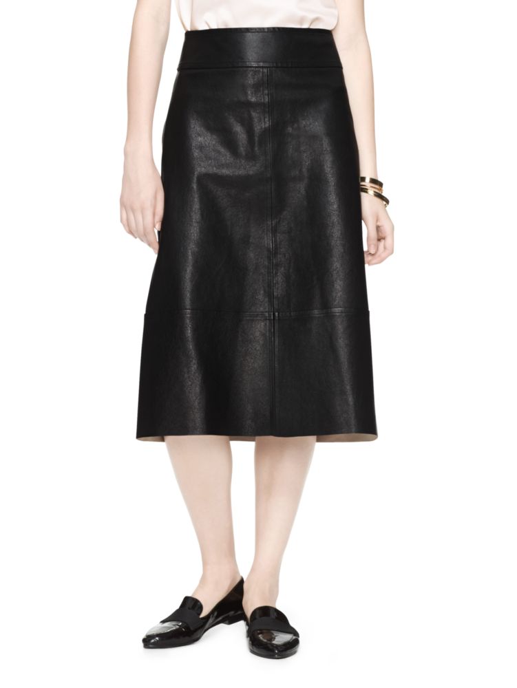 Kate spade 2025 leather skirt