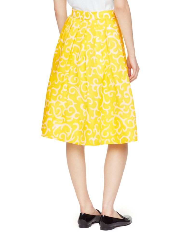 Sunny Swirl Beatrice Skirt Kate Spade New York