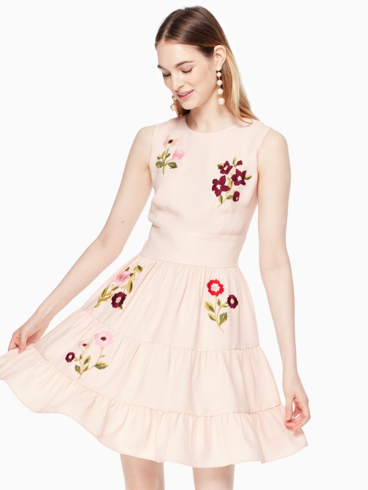 Kate spade clearance mosaic embroidered dress