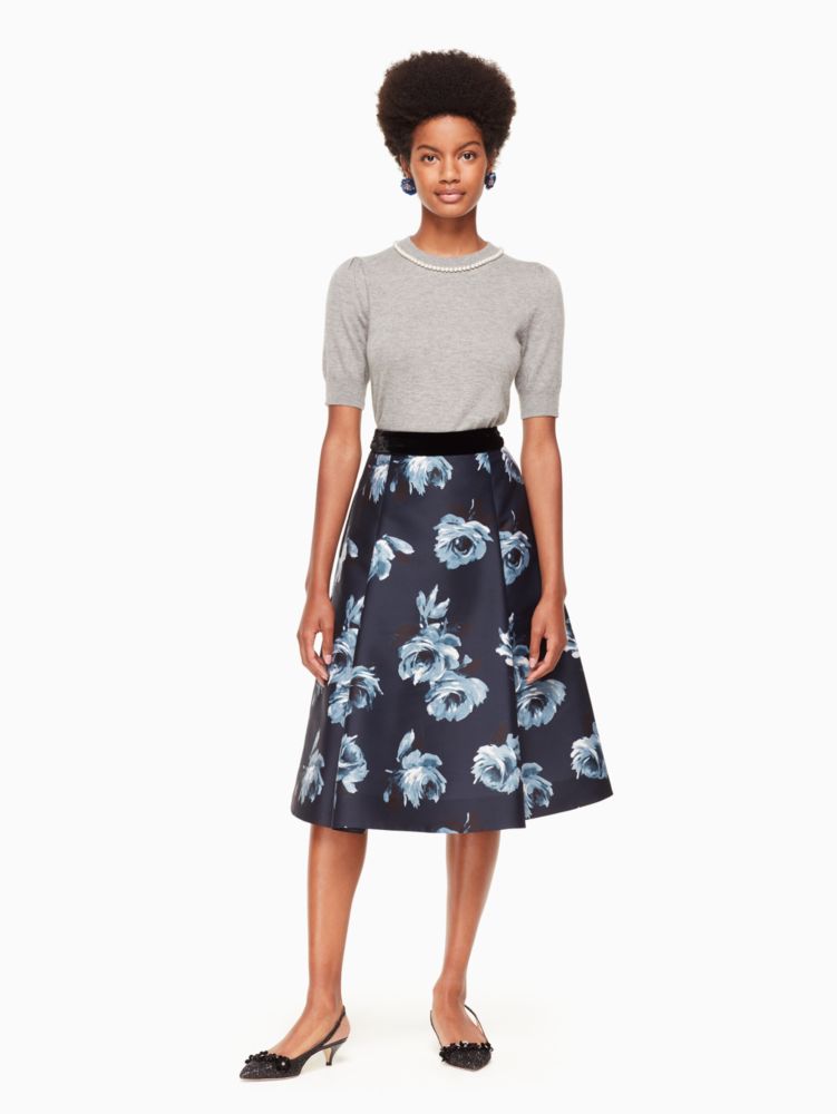 Kate Spade,Pearl Embellished Sweater,