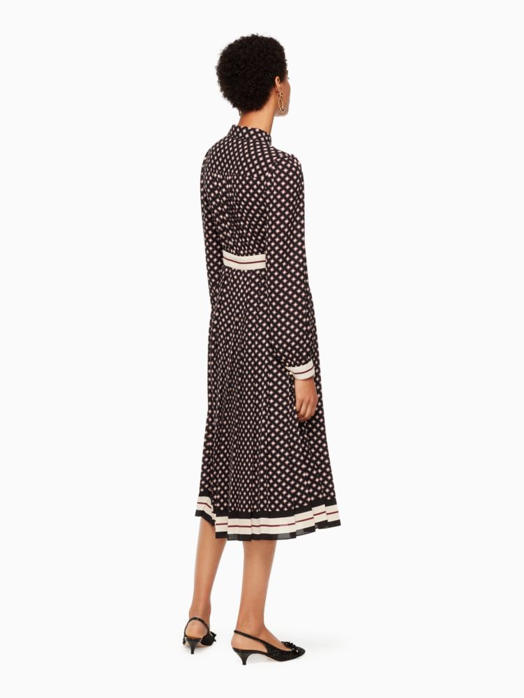 Kate Spade,Diamond Pleated Shirtdress,