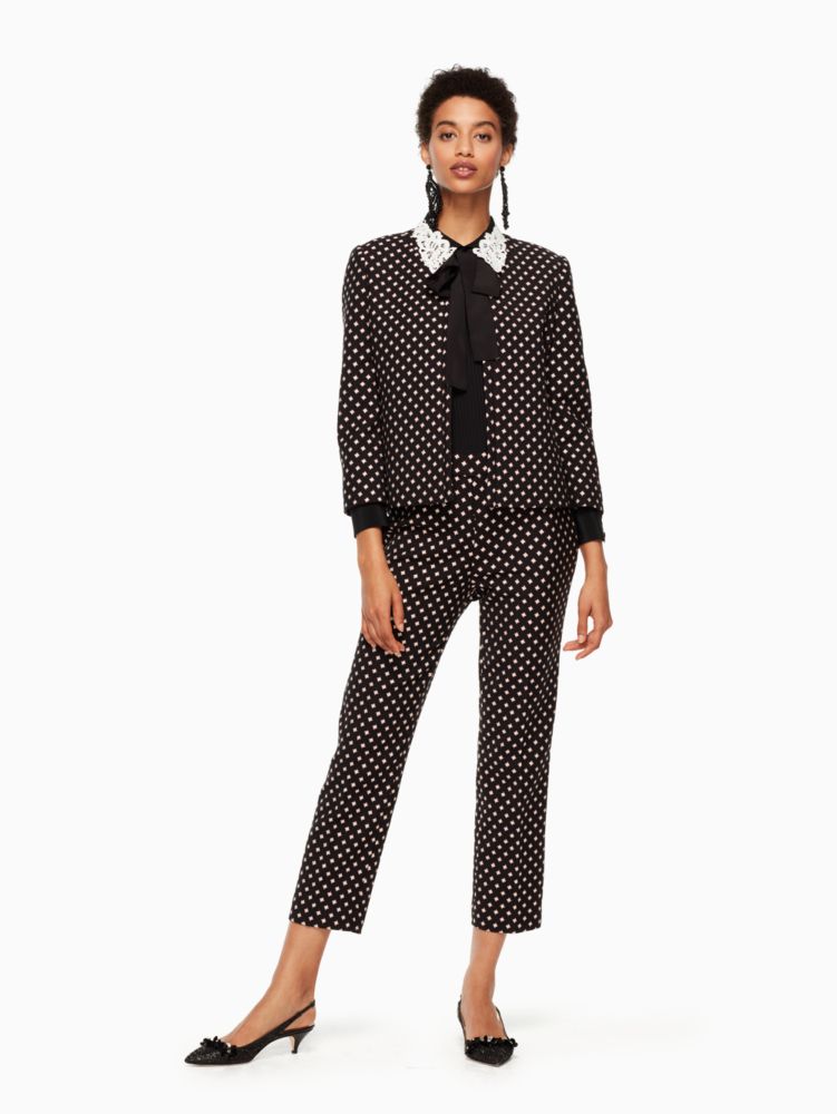 Kate Spade,Diamond Jacquard Jacket,