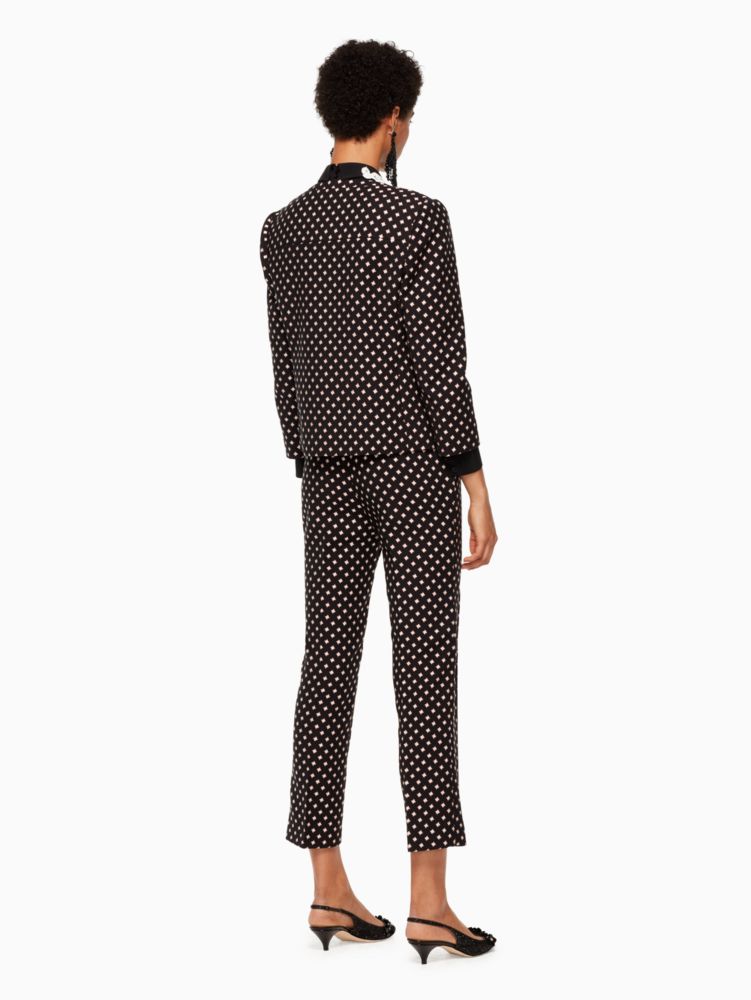 Kate Spade,Diamond Jacquard Jacket,