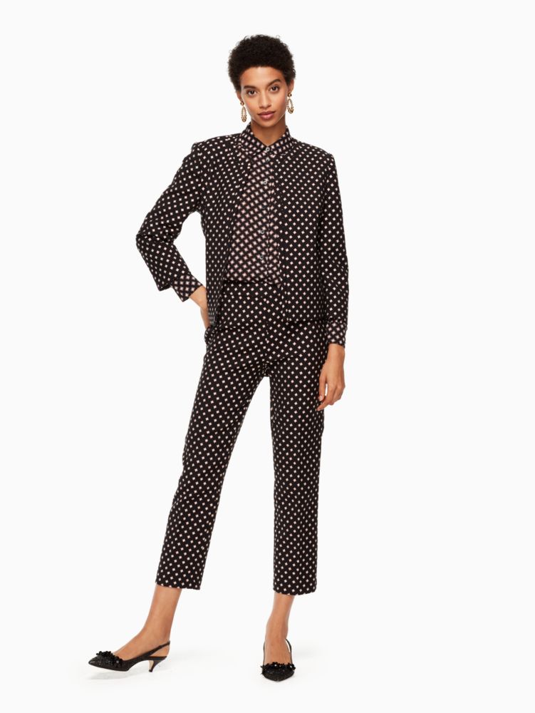 Kate Spade,Diamond Jacquard Jacket,
