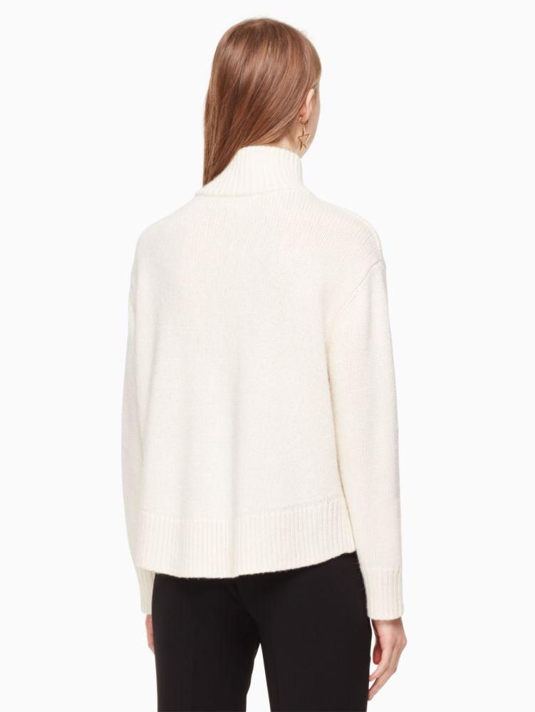 Kate Spade,Star Turtleneck Sweater,