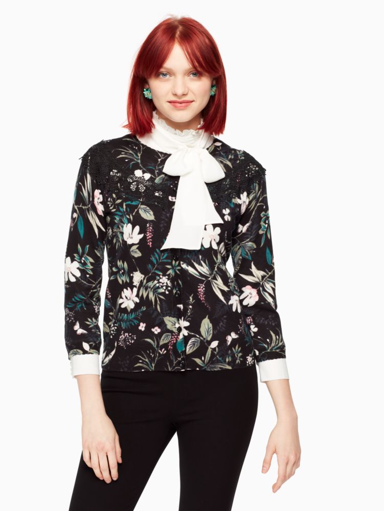 Botanical Cardigan, , Product