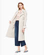 Kate Spade,relaxed twill trench coat,Moonglow Multi