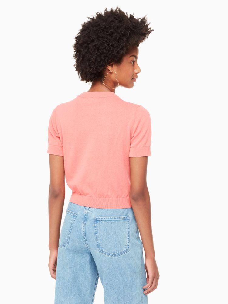 Kate Spade,pineapple textured sweater,sweaters,