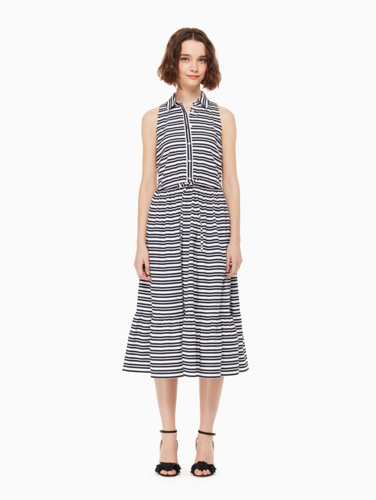 KATE SPADE CANDY STRIPE SHIRTDRESS,716454367087