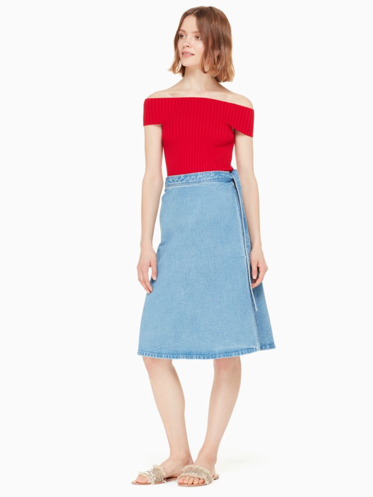 Kate Spade,Off The Shoulder Sweater,