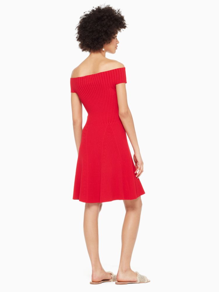 Kate Spade,off the shoulder sweater dress,